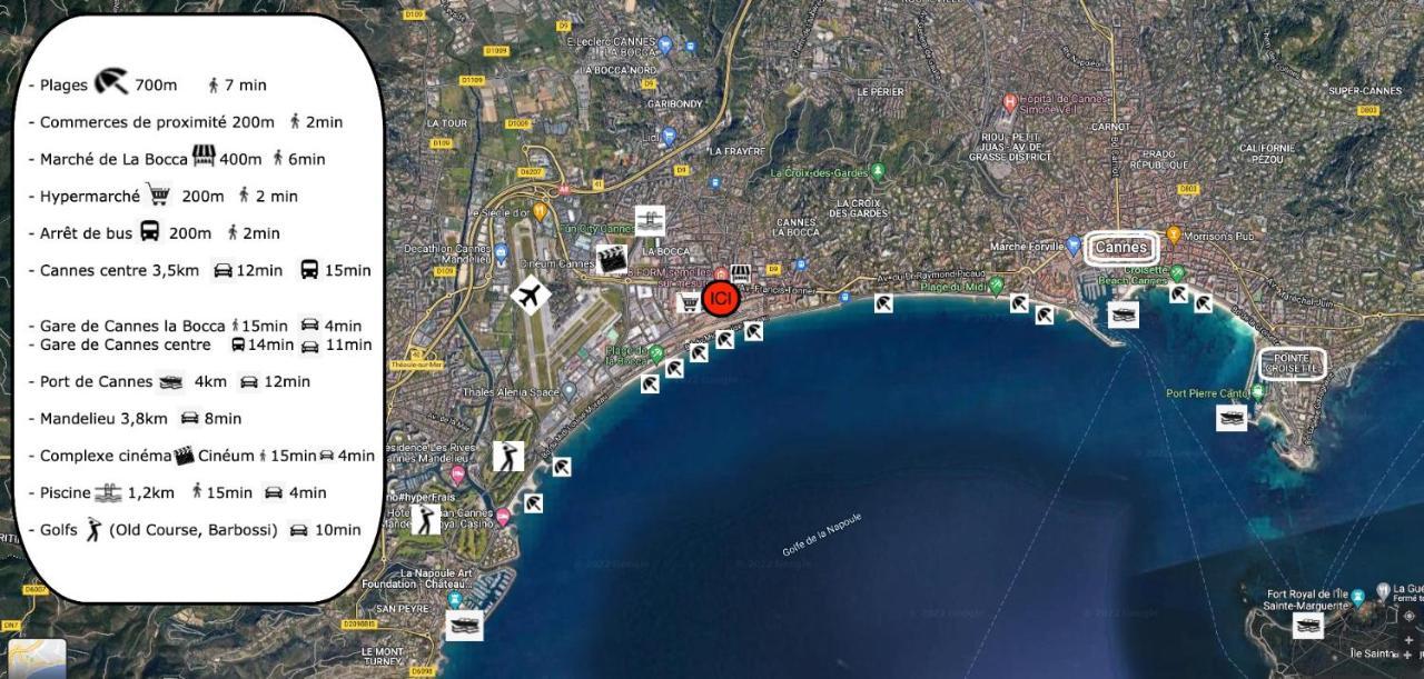 Cannes, Mer A 500 M, Maison Rare Zewnętrze zdjęcie